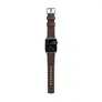Nomad Strap Modern Leather Brown Connector Silver 38/40 mm