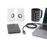 DIGITUS AK-300146-010-S USB Type-C Gen2 Verbindungskabel auf A St./St. 1m