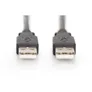 DIGITUS AK-300101-010-S USB 2.0 Kabel Typ A St./ St. 1m schwarz