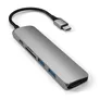Satechi Type-C USB Passthrough HDMI Hub V2 Space Grau