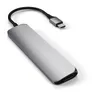 Satechi Type-C USB Passthrough HDMI Hub V2 Space Grau