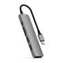 Satechi Type-C USB Passthrough HDMI Hub V2 Space Grau