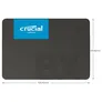 Crucial BX500 SSD 4 TB 2.5zoll Micron 3D NAND SATA600 - 7mm