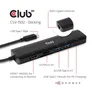 Club 3D USB-C 3.2 7in1 Hub HDMI 4K60HZ mit SD TF Card Slot + RJ45