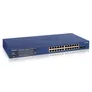 NETGEAR (GS724TPPV3) Smart Web Switch Manageable Gigabit PoE 26 Ports – Managed in der Cloud, 24 380 W PoE+ Ports, 2 1 Gigabit SFP Ports, Desktop oder Rack und begrenzter lebenslanger Schutz