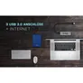 i-tec USB-A HUB 3 port USB 3.0 + Gigabit Ethernet Adapter Metall