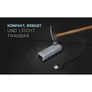 i-tec USB 3.0 Netzwerk Adapter 0,28m Typ-A zu Gigabit Ethernet St./Bu. grau
