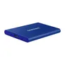 Samsung Portable SSD T7 2 TB USB-C 3.1 (10Gb/​s) Indigo Blue externe Festplatte SSD