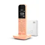 Gigaset CL390A schnurloses Festnetztelefon mit AB cantaloupe S30852-H2922-B105