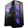 MSI MPG Gungnir 110R MIDI Tower Gaming Gehäuse, Echtglas Seitenfenster Schwarz