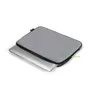 Dicota Skin FLOW Notebookschutzhülle grau/grün (13"-14,1")