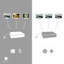 i-tec USB-C Metal Ergonomic 4K 3x Display Docking Station + Power Delivery 85 W