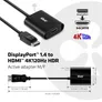 Club 3D DisplayPort™1.4 auf HDMI™ 4K120Hz HDR Aktiver Adapter St./B.