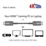 Club 3D HDMI 2.1 AOC Kabel 20m High Speed UHD 4K120Hz St./St. schwarz