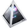 Azza Pyramid Mini 806 Gaming Tower, RGB Beleuchtung, Glasfenster