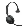 Jabra Evolve 2 65 MS Wireless Bluetooth Mono Headset  schwarz m. Ladestation