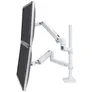 Ergotron LX Dual Monitorarm Tischhalterung erweiterbar auf bis 4 Monitore (weiß)