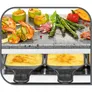 Tefal PR 457B Pierrade Raclette für 10 Personen Edelstahl