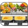 Tefal PR 457B Pierrade Raclette für 10 Personen Edelstahl