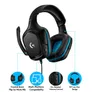 Logitech G432 Gaming Headset, 3,5mm Klinke, USB-A-DAC-Wandler, 7.1 Surround Sound, Kompatibel zu Windows, PS4, Xbox One, Nintendo Switch