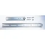 Inter-Tech Teleskopschienensatz 65mm 88887211 2HE Silber