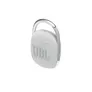 JBL Clip 4 weiß Tragbarer Bluetooth-Lautsprecher wasserdicht nach IP67