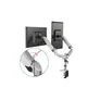 DIGITUS Universal Dual Monitorhalter mit Gasdruckfeder und Klemmbefestigung