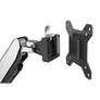 DIGITUS Universal Dual Monitorhalter mit Gasdruckfeder und Klemmbefestigung