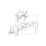 DIGITUS Flexibler Steh-/ Sitz-Arbeitsplatz zur Wandmontage Single Monitor