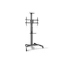 DIGITUS TV-Wagen für Bildschirme bis zu 178cm fahrbar VESA max. 600x400