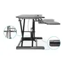 DIGITUS Ergonomischer Schreibtischaufsatz schwarz DA-90380-1
