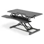 DIGITUS Ergonomischer Schreibtischaufsatz schwarz DA-90380-1