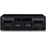 TEAC W-1200 Doppel-Kassettendeck USB-Ausgang schwarz