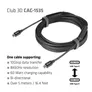 Club 3D USB 3.2 Typ-C zu Typ-C Kabel 5m 8K60Hz St./St. schwarz