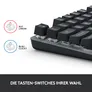 Logitech K835 TKL Kabelgebundene Mechanische Tastatur blue clicky