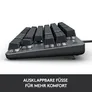 Logitech K835 TKL Kabelgebundene Mechanische Tastatur blue clicky