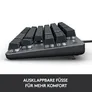 Logitech K835 TKL Kabelgebundene Mechanische Tastatur red linear