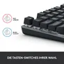 Logitech K835 TKL Kabelgebundene Mechanische Tastatur red linear