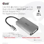 Club 3D USB 3.2 auf Dual Link DVI-D HDCP OFF aktiv St./ Bu. für Cinema Displays