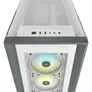 Corsair iCUE 5000X RGB Mid-Tower ATX Gaming Gehäuse weiß TG Seitenfenster