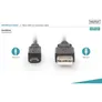 DIGITUS USB 2.0 Anschlusskabel 1,8m Typ A -micro  B St/St, schwarz