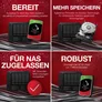 Seagate IronWolf NAS HDD ST12000VN0008 - 12 TB 3,5 Zoll SATA 6 Gbit/s CMR