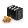 Bosch TAT3P423DE Kompakt Toaster, DesignLine, Edelstahl schwarz