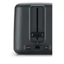 Bosch TAT3P424DE Kompakt Toaster, DesignLine, Edelstahl rot