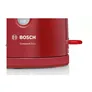 Bosch TWK3A014 Wasserkocher, CompactClass, kabellos 1,7 l, 2.400W, rot
