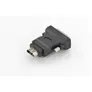 DIGITUS DVI(18+1) Adapter HDMI Typ A St/Bu, DVI-D Single Link  schwarz