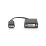 DIGITUS DisplayPort Adapter/Konverter,DP-DVI (24+5) St/Bu, 0.15m