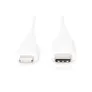DIGITUS Daten-/Ladekabel, USB-C - Lightning, MFI, 1m