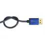 Good Connections DP/MiniDP 1.4 Anschlusskabel 8K UHD-2 / 4K UHD Alu blau 1m