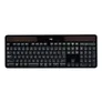 Logitech K750 Solar Kabellose Tastatur Schwarz